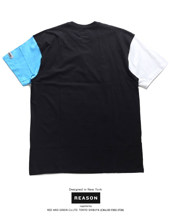 入手困難 即納 メール便送料込リーズン REASON Tシャツ 熊 REASON Tシャツ 半袖 メンズ レディース 春夏用 黒 ブラック