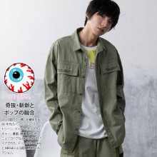 MISHKA Ĺµ����� ��� ��ǥ����� �ս����� ���꡼�� M-XL �礭�������� �ߥ��� ����ĥ��㥱�å� ���ä����� ������� �����ߡ� ���� ������ �ɽ� ���� �ϥ��⡼�� �ӥå����륨�å� ���ȥ꡼�ȷ� �� ����M21000202