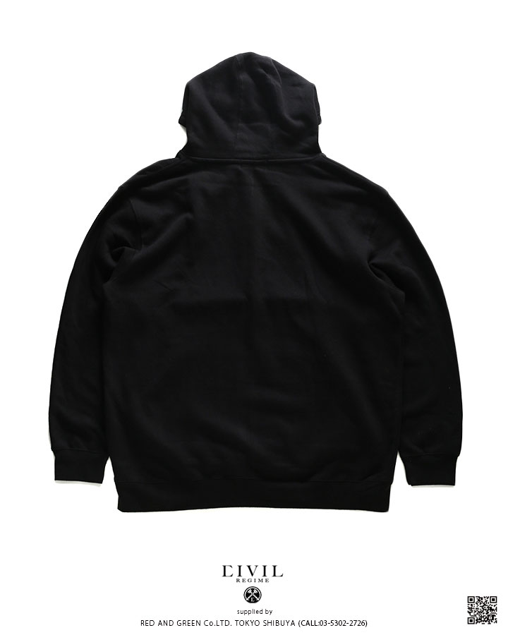 CIVIL REGIME パーカー ブランド スケボー 長袖 スウェット 裏起毛