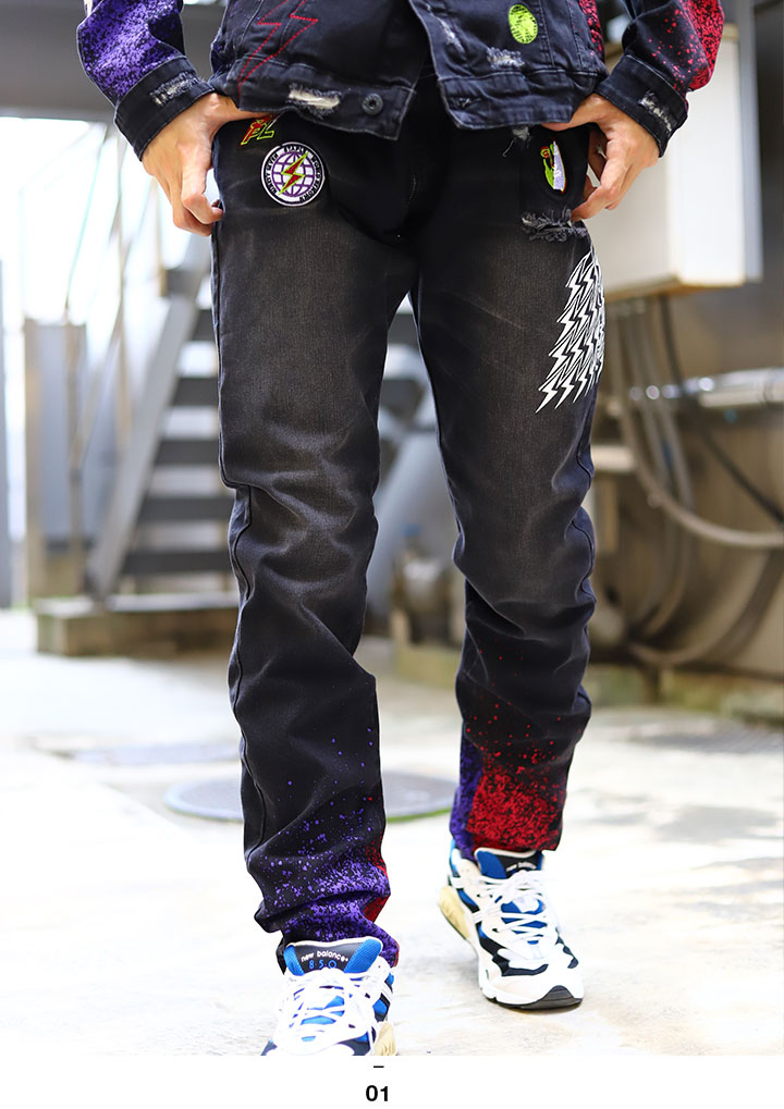 ステイプル STAPLE ジーンズ デニム ロングパンツ ストレート ステイプル STAPLE ジーンズ デニム ロングパンツ ストレート