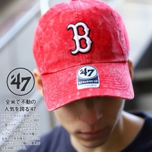 ������� ˹�� 47 ����å� ��åɥ��å��� ��� ��ǥ����� ��/�� MLB Red Sox B ���� 47brand �ե����ƥ����֥� cap ��������å� ���� �ܤ��� �١����ܡ��륭��å� ���ä����� ���ȥ꡼�ȷ� �֥��� ���� GAMUT02GWS