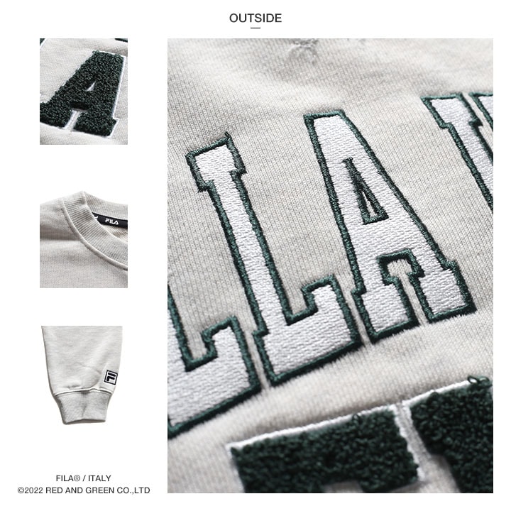 FILA トレーナー セットアップ 上下セット 長袖 メンズ レディース