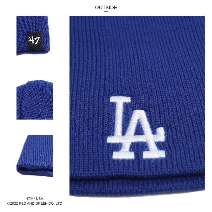 ⭐︎新品　ドジャース　ニット帽 47 '47 フォーティーセブン ニット帽 LA ドジャース ニット