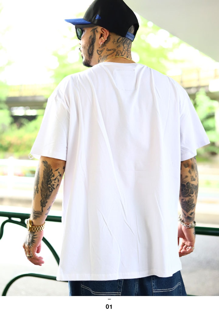 REASON × キースヘリング Tシャツ 半袖 メンズ 白 大きいサイズ