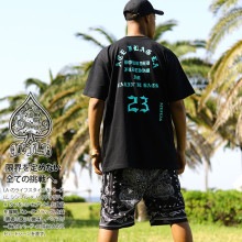 ACE FLAG �岼���å� Ⱦµ �֥��� T����� �ϡ��եѥ�� �岼 ��� �ղ��� �� �礭�������� �������ե�å� ���åȥ��å� LA Pablo �ѥ֥� b�� �ҥåץۥå� �ե��å���� ���ȥ꡼�ȷ� ���� AF-SE-TS-054