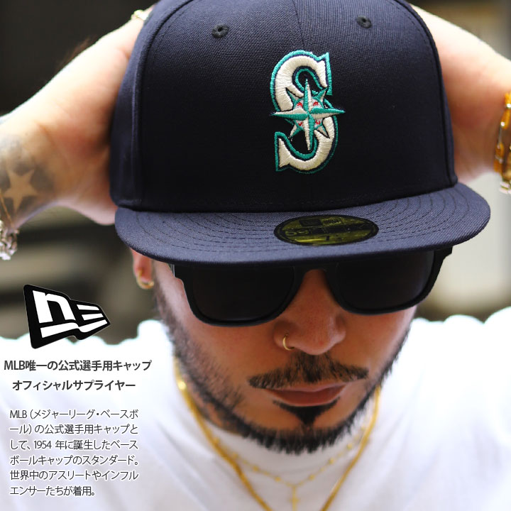 ニューエラ NEW ERA キャップ シアトル マリナーズ メンズ 春夏秋冬用 ...