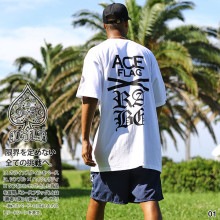 ACE FLAG �岼���å� Ⱦµ T����� �ϡ��եѥ�� ��� ��4�� �礭�������� �������ե�å� ���åȥ��å� �ӥå����륨�å� C/S �ڥ����꡼ �ʥ�С� 23 µ���� b�� �ҥåץۥå� �ե��å���� ���� AF-SE-TS-099
