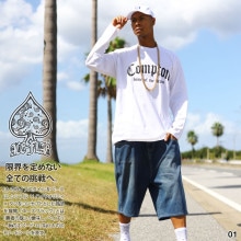 ACE FLAG �岼���å� Ĺµ T����� ����T �ǥ˥� �ϡ��եѥ�� ��� �礭�������� �������ե�å� ���åȥ��å� Compton ����ץȥ� ���� �ӥå����륨�å� b�� �ե��å���� ���ȥ꡼�ȷ� AF-SE-LT-015