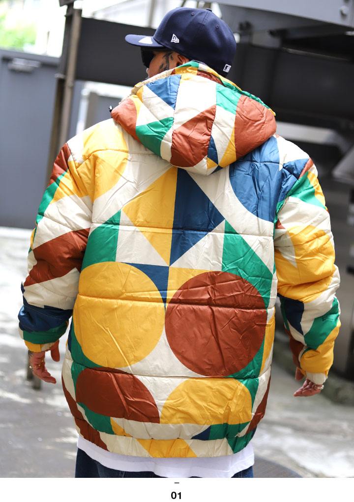 REASON アウター フード 長袖 中綿 パーカー ジャケット ブルゾン 