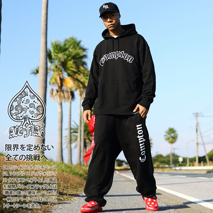 ACE FLAG 上下セット 長袖 ブランド スケボー メンズ 春秋冬用