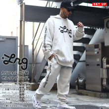 LRG スウェット セットアップ 2XL ベージュ LRG スウェット セットアップ 2XL ベージュ LRG 上下セット 長袖