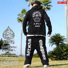 ACE FLAG �岼���å� Ĺµ ��� �� �礭�������� �������ե�å� ���åȥ��å� �ѡ����� �ա��ǥ� �������å� �岼 ���� Thug Life �����饤�� 2pac Compton ����ץȥ� LA b�� ���ȥ꡼�ȷ� �ϥ� �֥��� ���� AF-SE-PA-052