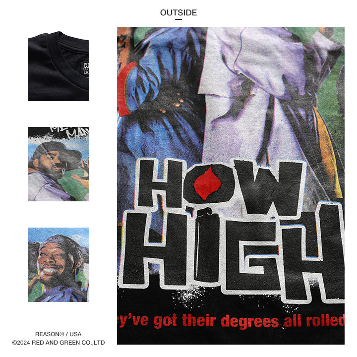 レッドマン　メソッドマンHOW HIGH Tシャツ ビーバッドボーイズ　ウータン My collection コレクション #TEE #tshirt #Tシャツ #RAPTURE
