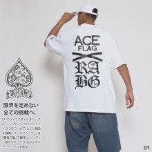 ACE FLAG �岼���å� Ⱦµ �֥��� T����� �ǥ˥� �ϡ��եѥ�� ��� �ղ��� �� �� �礭�������� �������ե�å� ���åȥ��å� �����ѥ� G�ѥ� ������ ���ڡ��� �ڥ����꡼�� b�� �ҥåץۥå� �ե��å���� ���� ���ȥ꡼�ȷ� �ϥ� ���� AF-SE-TS-186