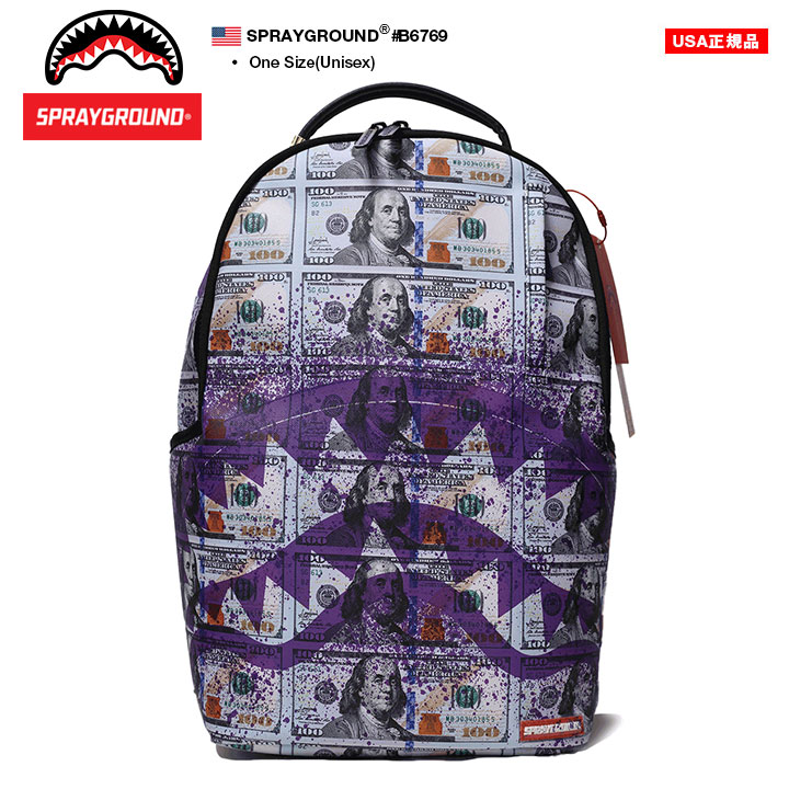SPRAY GROUND ���å� �Хå��ѥå� A4 B4 �礭�� ������ �ⵡǽ BAG ��� ��ǥ����� �� ���ץ졼���饦��� �Хå� PC�б� �̶� �̳� �� ���ݡ��� ���� �����ȥɥ� �������� ���� �ɥ��� b�� �ҥåץۥå� ���ȥ꡼�ȷ� �ϥ� �֥��� 2024���� ���� 24SGH-B6769