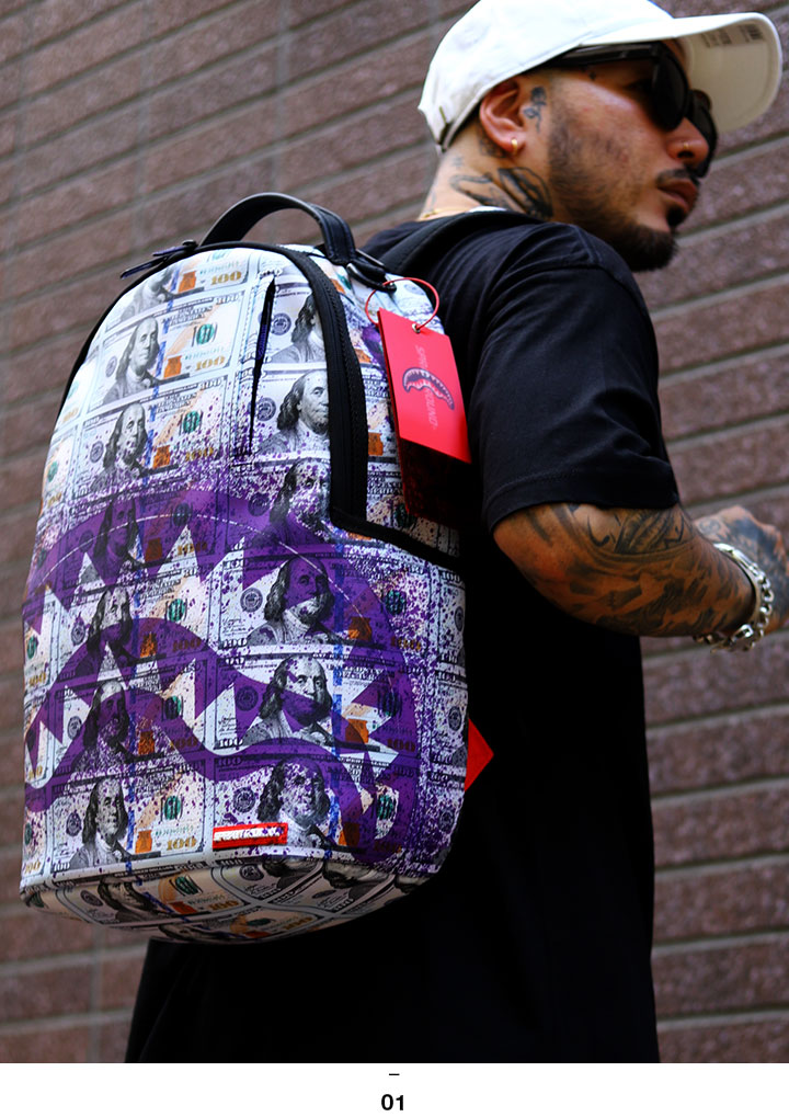 SPRAY GROUND ���å� �Хå��ѥå� A4 B4 �礭�� ������ �ⵡǽ BAG ��� ��ǥ����� �� ���ץ졼���饦��� �Хå� PC�б� �̶� �̳� �� ���ݡ��� ���� �����ȥɥ� �������� ���� �ɥ��� b�� �ҥåץۥå� ���ȥ꡼�ȷ� �ϥ� �֥��� 2024���� ���� 24SGH-B6769