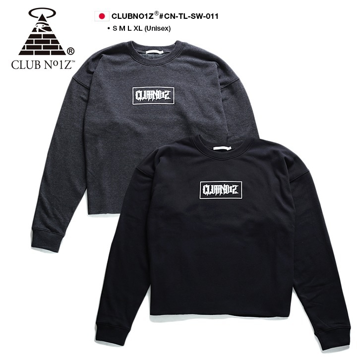 CLUB NO1Z ストリート系 トレーナー 長袖 裏起毛 メンズ レディース 春