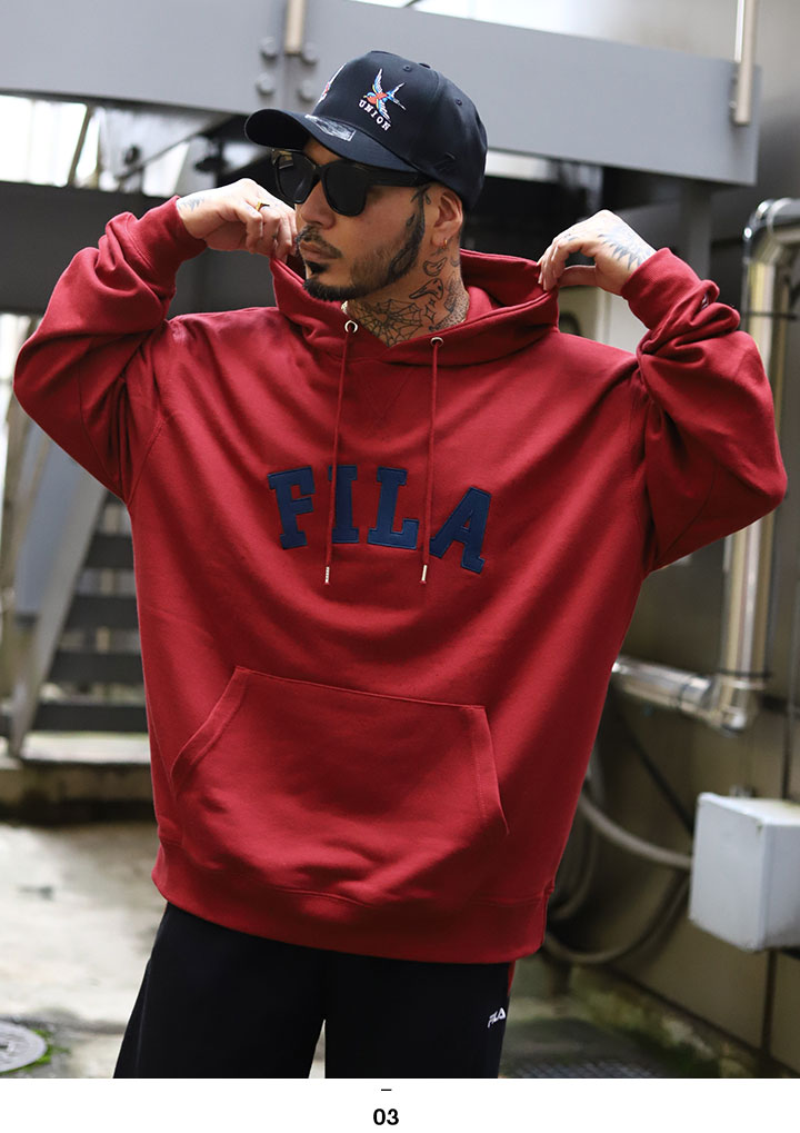 FILA �ѡ����� �֥��� �����ܡ� Ĺµ �������å� ΢�ѥ��� �ա��ǥ� �ȥåץ� ��� �ս����� ��3�� �礭�������� �ե��� �ա��ɥѡ����� ������� ����ץ� �ӥå����륨�å� �ɽ� b�� �ҥåץۥå� �ե��å���� FH8056