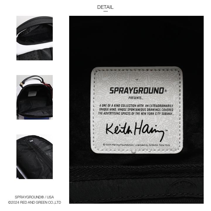 SPRAY GROUND �� �������إ�� ���å� �Хå��ѥå� �礭�� ������ �ⵡǽ BAG ��� ��ǥ����� �� Keith Haring ���� ����� ���� ���ץ졼���饦��� �Хå� PC�б� A4 B4 �̶� �̳� b�� �ҥåץۥå� ���ȥ꡼�ȷ� �ϥ� �֥��� 2024���� ���� 24SGH-B6911