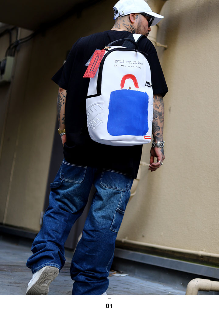 SPRAY GROUND �� �������إ�� ���å� �Хå��ѥå� �礭�� ������ �ⵡǽ BAG ��� ��ǥ����� �� Keith Haring ���� ����� ���� ���ץ졼���饦��� �Хå� PC�б� A4 B4 �̶� �̳� b�� �ҥåץۥå� ���ȥ꡼�ȷ� �ϥ� �֥��� 2024���� ���� 24SGH-B6911