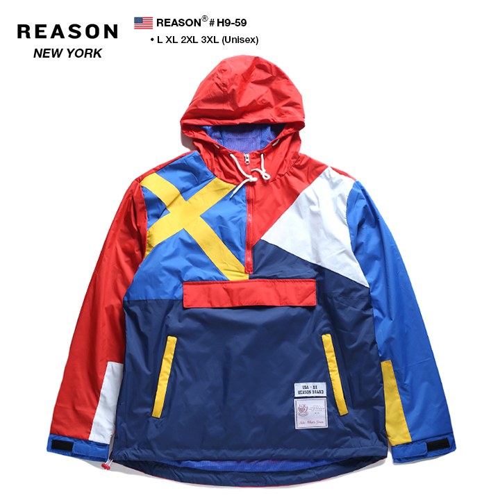 リーズン REASON ウインドブレイカー ナイロンジャケット アウター  