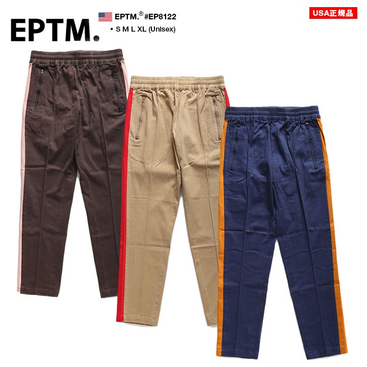 EPTM チノパン メンズ レディース 春夏秋冬用 茶色/カーキ/紺 大きいサイズ ツイル エピトミ スリム ストレッチ パンツ ラインパンツ コットンパンツ ロングパンツ 長ズボン 細身 おしゃれ アメカジ ストリート系 ハイEP8122 EPTM チノパン メンズ レディース 春夏秋冬用 茶色/カーキ/紺 大きい
