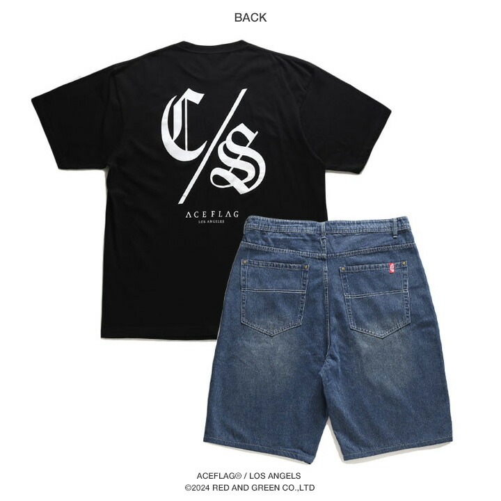 ACE FLAG �岼���å� Ⱦµ �֥��� C/S ���󥵥ե��� CS T����� �ǥ˥� �ϡ��եѥ�� �岼 ��� �ղ��� ��/�� �礭�������� �������ե�å� ���åȥ��å� G�ѥ� ������ �ӥå����륨�å� b�� �ҥåץۥå� ���ȥ꡼�ȷ� �ϥ� ���� AF-SE-TS-137
