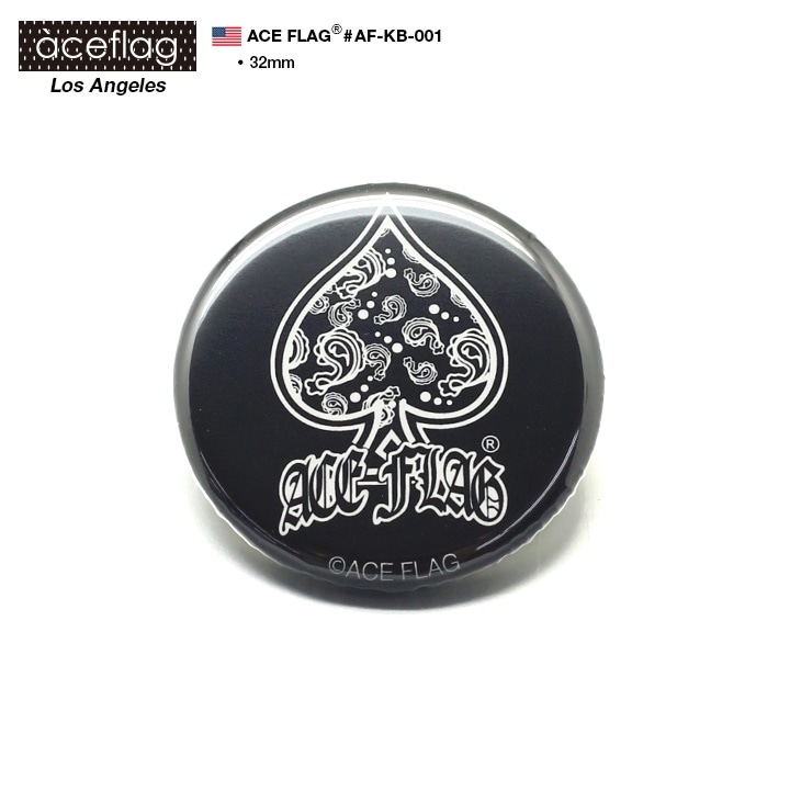 エースフラッグ ACEFLAG 缶バッチ 缶バッジ メンズ レディース エースフラッグ ACEFLAG 缶バッチ 缶バッジ メンズ レディース