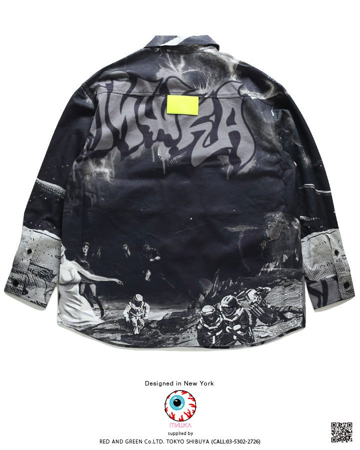 MISHKA Ĺµ����� ��� ��ǥ����� �ս����� �� M-L �礭�������� �ߥ��� ���� ���ä����� ������� ���� ����饯���� KEEPWATCH �̥ܶǥ����� �͵� �ָ� �ͥ��� �ӥå����륨�å� b�� �ҥåץۥå� ���ȥ꡼�ȷ� �ե��å���� MAW200201