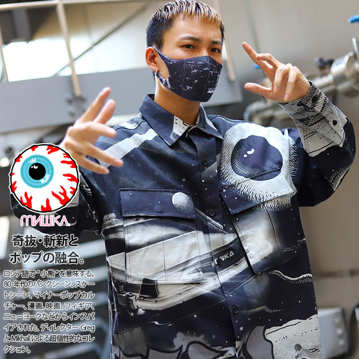 MISHKA Ĺµ����� ��� ��ǥ����� �ս����� �� M-L �礭�������� �ߥ��� ���� ���ä����� ������� ���� ����饯���� KEEPWATCH �̥ܶǥ����� �͵� �ָ� �ͥ��� �ӥå����륨�å� b�� �ҥåץۥå� ���ȥ꡼�ȷ� �ե��å���� MAW200201