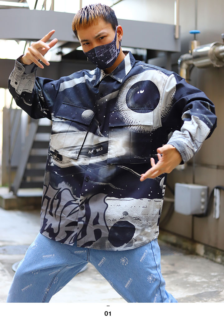 MISHKA Ĺµ����� ��� ��ǥ����� �ս����� �� M-L �礭�������� �ߥ��� ���� ���ä����� ������� ���� ����饯���� KEEPWATCH �̥ܶǥ����� �͵� �ָ� �ͥ��� �ӥå����륨�å� b�� �ҥåץۥå� ���ȥ꡼�ȷ� �ե��å���� MAW200201