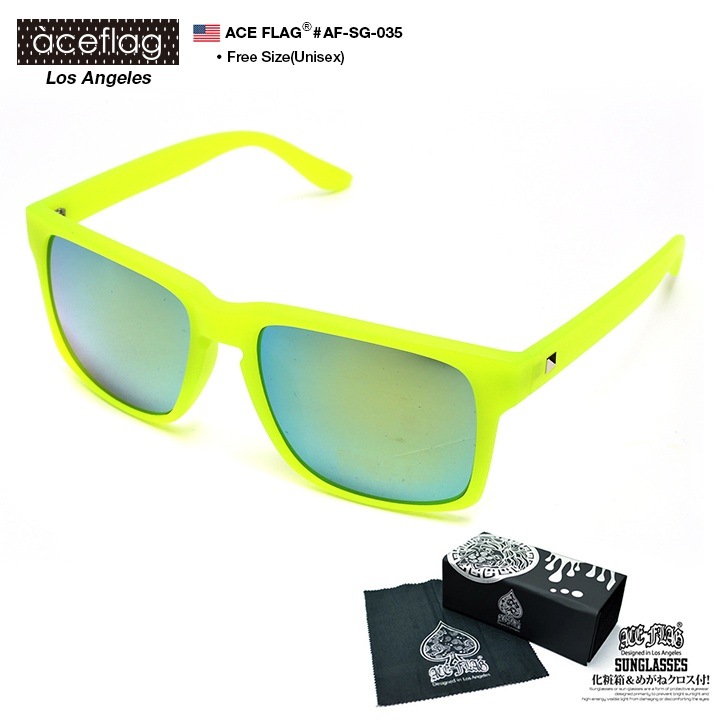 ACEFLAG限定限定ケース＆クロス付き ACEFLAG NEW STYLE SUNGLASS