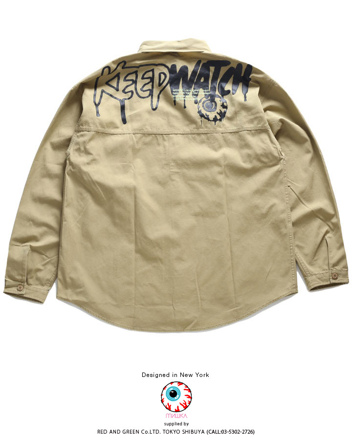 MISHKA Ĺµ����� ��� ��ǥ����� �ս����� ������ M-XL �礭�������� �ߥ��� ���С������� ���ä����� ������� ���ץ졼�ץ��� KEEPWATCH �ܶ� �͵�����饯���� �ӥå����륨�å� �ҥåץۥå� ���ȥ꡼�ȷ� �ϥ� ��M21000211