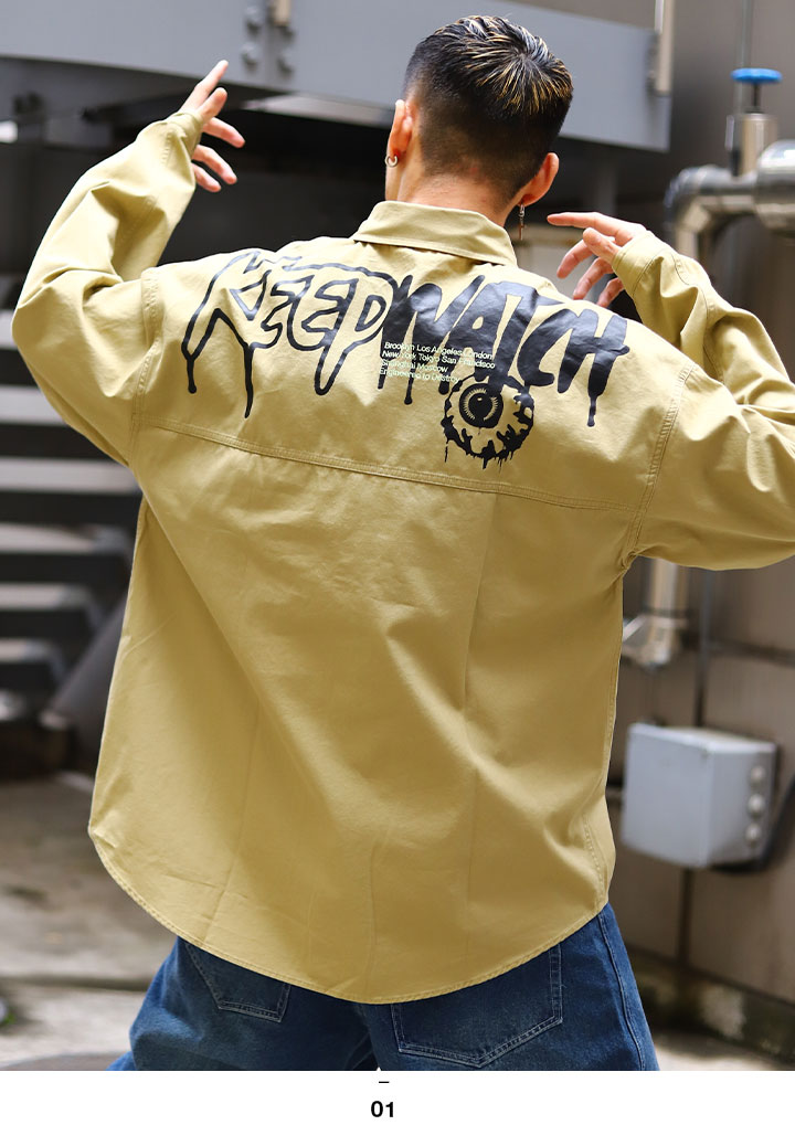 MISHKA Ĺµ����� ��� ��ǥ����� �ս����� ������ M-XL �礭�������� �ߥ��� ���С������� ���ä����� ������� ���ץ졼�ץ��� KEEPWATCH �ܶ� �͵�����饯���� �ӥå����륨�å� �ҥåץۥå� ���ȥ꡼�ȷ� �ϥ� ��M21000211