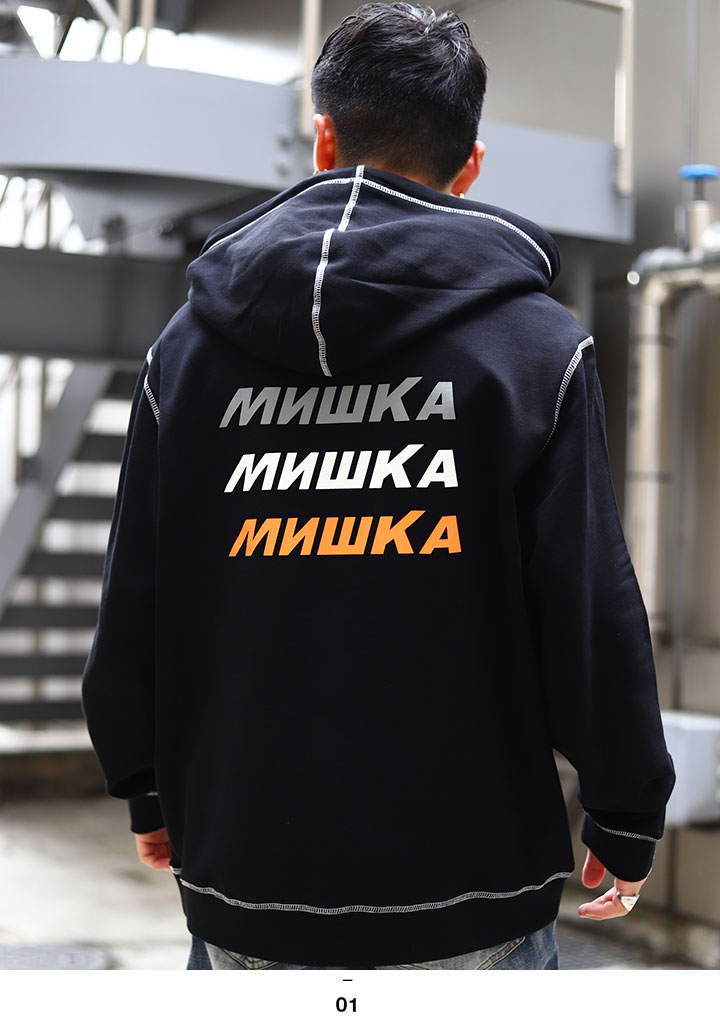 MISHKA �ѡ����� �֥��� �����ܡ� Ĺµ �������å� ΢�ѥ��� ��� ��ǥ����� �� �֥�å� �礭�������� �ߥ��� �ա��ɥѡ����� ������� ���ä����� �ڤ��ؤ� �ܥå������� b�� �ҥåץۥå� �ե��å���� ���å� �Х�� ���ȥ꡼�ȷ� M21000454