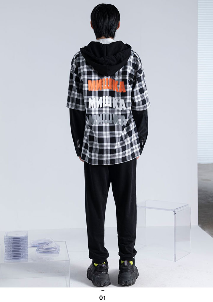 MISHKA Ĺµ����� ��� ��ǥ����� �ս����� �� M-XL �礭�������� �ߥ��� �ե������쥤�䡼�� �ա����դ� �����å� ������� ���� ���� �ϥ��⡼�� �ӥå����륨�å� b�� �ҥåץۥå� ���ȥ꡼�ȷ� �ϥ� �֥��� ����M21000251