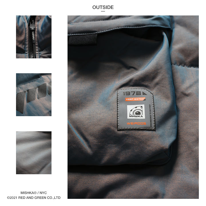 MISHKA �������� ���� ������٥��� �֥륾�� ��� �ս����� �� �礭�������� �ߥ��� ���㥱�å� ������ �ɴ��� �إ������������� ������� ���ä����� ����ǡ������ �������� b�� �ҥåץۥå� �ե��å���� ���å� �Х�� ���ȥ꡼�ȷ� �ϥ� �֥��� M61000154