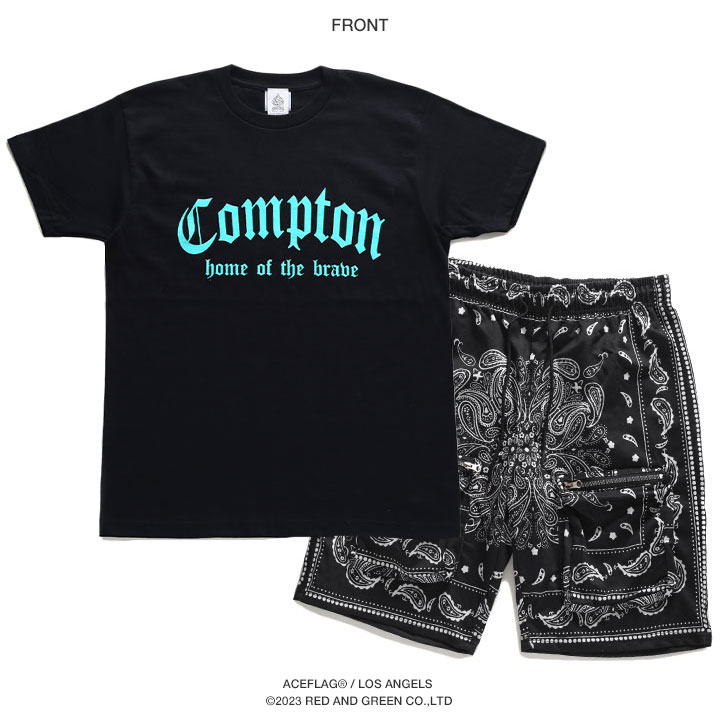 ACE FLAG 岼å Ⱦµ T ϡեѥ 岼  ղ  礭 եå åȥå LA ڥ꡼ Compton ץȥ ɥ꡼ b ҥåץۥå եå  ȥ꡼ȷ 2023ղ  AF-SE-TS-053