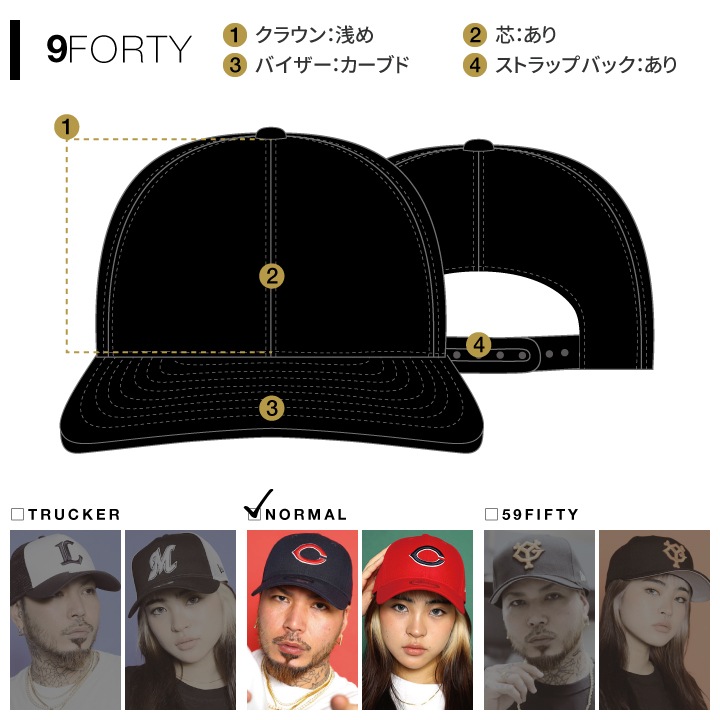NEWERA å å奭å  ղƽ 3 礭  ݡ 9forty A-Frame Trucker ˹ cap ϥå  ʥåץХåå ڤؤ Х顼 b ҥåץۥå եå ȥ꡼ȷ ֥ 2024ղ  14109690