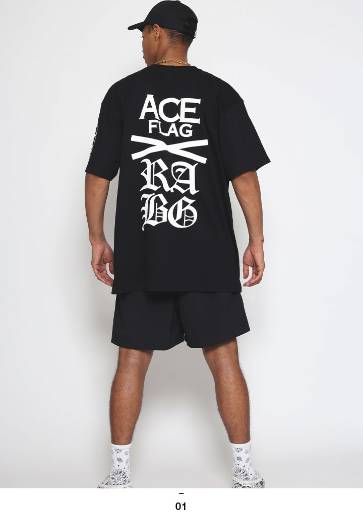 ACE FLAG �岼���å� Ⱦµ �֥��� T����� �ϡ��եѥ�� ��� �ղ��� �� �礭�������� �������ե�å� ���åȥ��å� �ʥ����� ��� A���� �ϥå��奿�� b�� �ҥåץۥå� ���ȥ꡼�ȷ� �ϥ� ���� AF-SE-TS-192