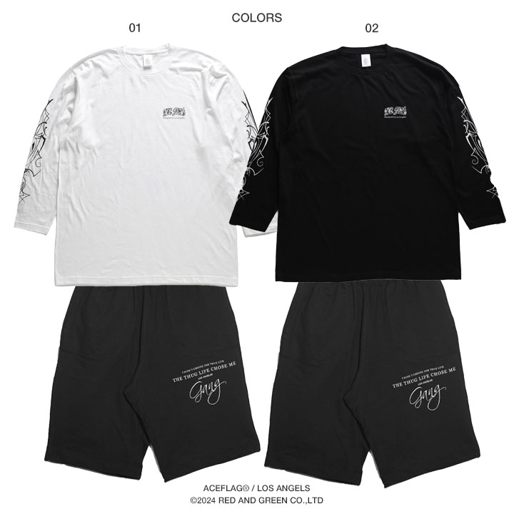 ACE FLAG ���åȥ��å� Ĺµ T����� ����T �֥��� �������å� �ϡ��եѥ�� ��� �岼���å� �ս����� �� �� �礭�������� �������ե�å� Pinstripe �ԥ󥹥ȥ饤�� µ���� �ӥå����륨�å� b�� �ҥåץۥå� �ե��å���� ���ȥ꡼�ȷ� 2025�ղ� ���� AF-SE-LT-137