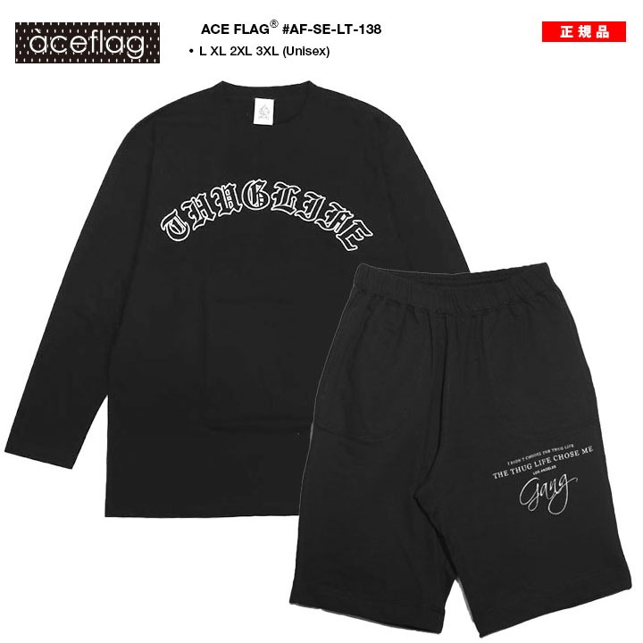 ACE FLAG �岼���å� Ĺµ T����� ����T �֥��� �������å� �ϡ��եѥ�� ��� �ս����� �� �礭�������� �������ե�å� ���åȥ��å� ɮ���� gang THUG LIFE �����饤�� �ӥå����륨�å� b�� �ҥåץۥå� �ե��å���� ���ȥ꡼�ȷ� 2025�ղ� ���� AF-SE-LT-138