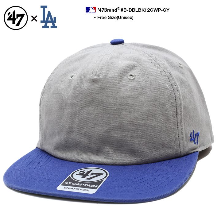 MC LA DODGERS 47 GRAFFITI CAP BLUE 帽子 青