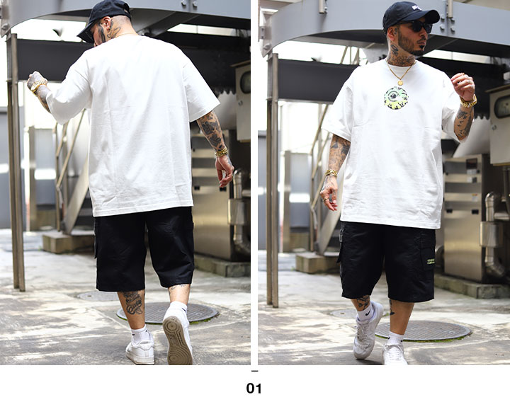 MISHKA T����� Ⱦµ ��� ��ǥ����� �� �� M-XL �礭�������� �ߥ��� ���ä����� ������� KEEPWATCH �����ץ����å� �ӥå����륨�å� ����ǡ������ �ϥ��⡼�� b�� �ҥåץۥå� ���ȥ꡼�ȷ� �֥��� �� ���� M21000008