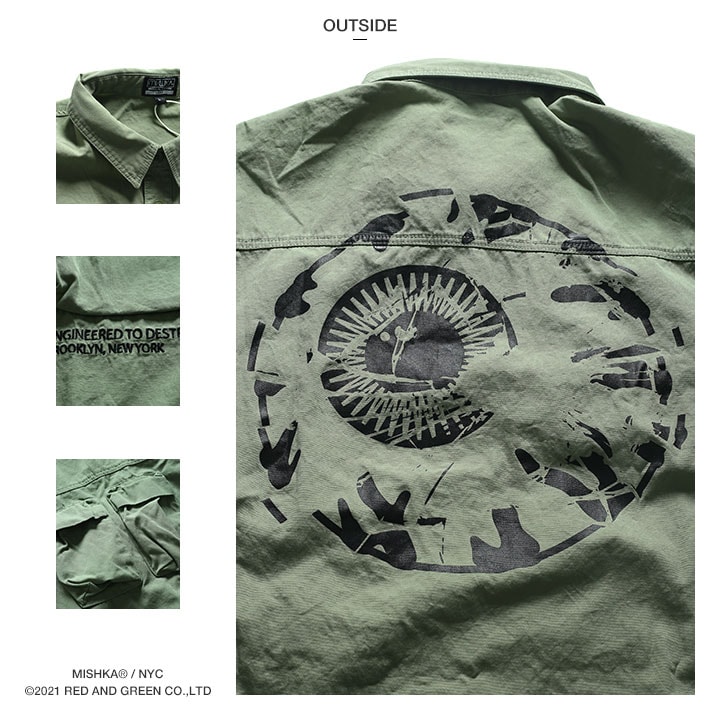 MISHKA Ⱦµ����� ��� ��ǥ����� �ղ��� ���꡼��/�� �礭�������� �ߥ��� ����� Ⱦµ ������� ���ä����� KEEPWATCH ��� �ݥ��å� �������� �ߥ꥿�꡼����� b�� �ҥåץۥå� �ե��å���� ���å� �Х�� ���ȥ꡼�ȷ� M21000203