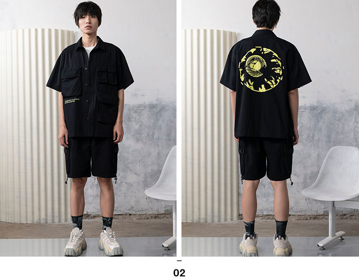MISHKA Ⱦµ����� ��� ��ǥ����� �ղ��� ���꡼��/�� �礭�������� �ߥ��� ����� Ⱦµ ������� ���ä����� KEEPWATCH ��� �ݥ��å� �������� �ߥ꥿�꡼����� b�� �ҥåץۥå� �ե��å���� ���å� �Х�� ���ȥ꡼�ȷ� M21000203