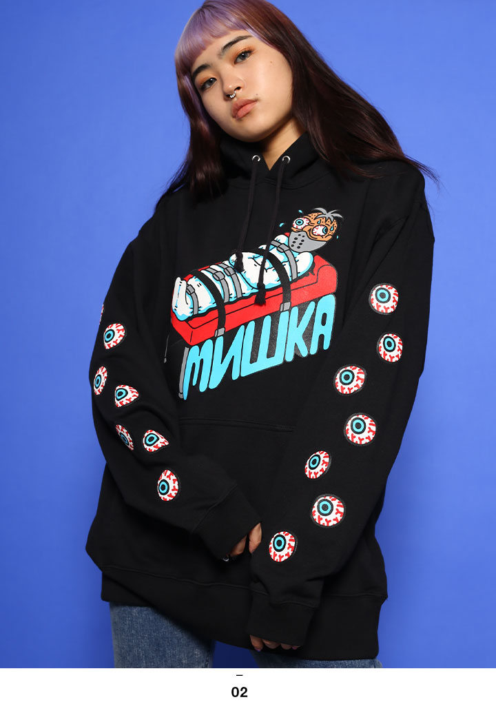 MISHKA �ѡ����� �֥��� �����ܡ� Ĺµ �������å� ΢�ѥ��� �ա��ǥ� �ȥåץ� ��� �� �� �礭�������� �ߥ��� �ա��ɥѡ����� ������� KEEPWATCH �����ץ����å� µ���� b�� �ҥåץۥå� �ե��å���� ���ȥ꡼�ȷ� 2022 ���� M1022H