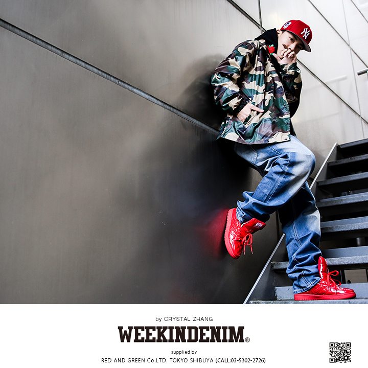 ��ɳ ������� ��12�� WEEKIN DENIM ���Ҥ� ������ɥ�� 110cm 2������ ñ�� ���顼 ʿ�� ������� ���塼�졼�� ���ĤҤ� ��� ����å��� �᥿��å� ���� ���ȥ꡼�� WD-FW-KH-004