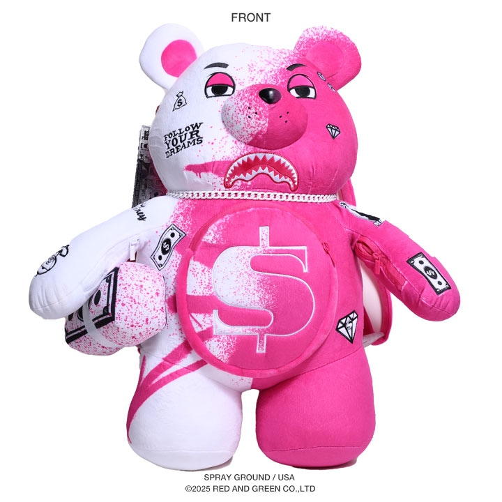 SPRAY GROUND スプレーグラウド　ぬいぐるみリュック 正規販売店 スプレーグラウンド Sprayground テディベア