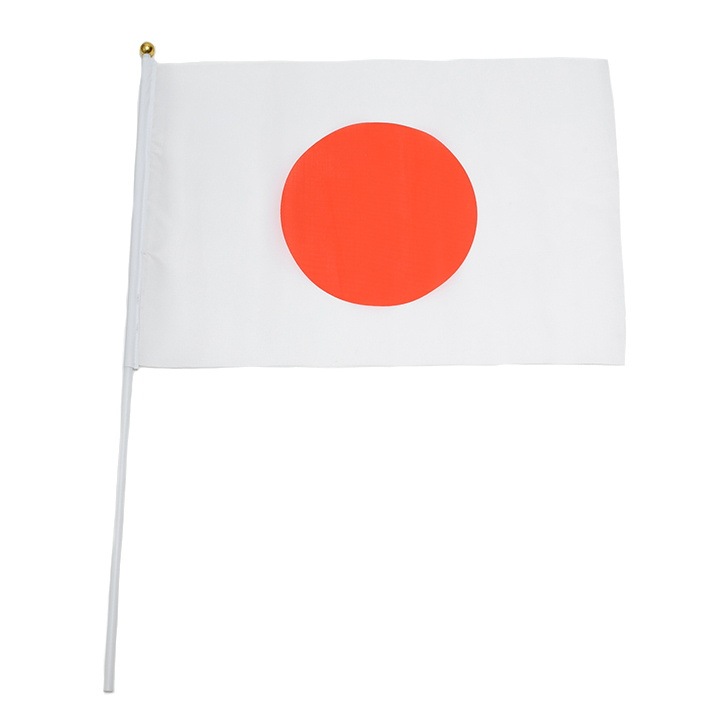 国旗 スポーツ観戦 応援グッズ 日の丸 日章旗 日本国旗 手旗 ポール